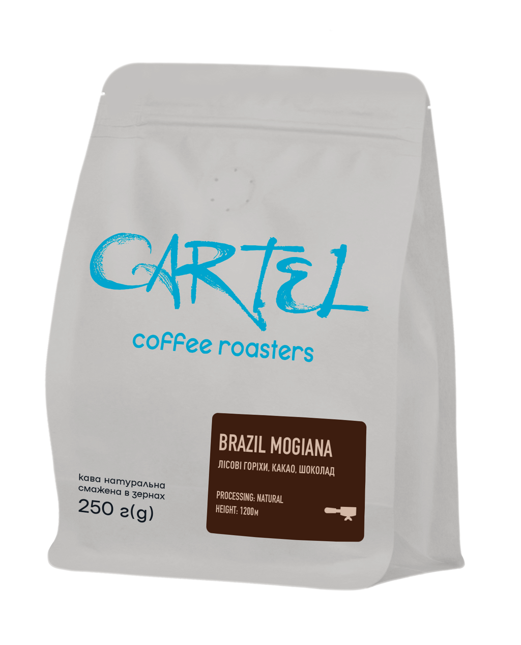 SPECIALTY ROASTED COFFEE CARTEL BRAZIL MOGIANA 250G
