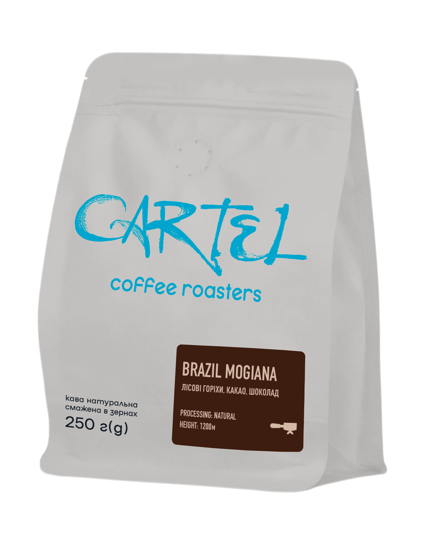 SPECIALTY ROASTED COFFEE CARTEL BRAZIL MOGIANA 250G
