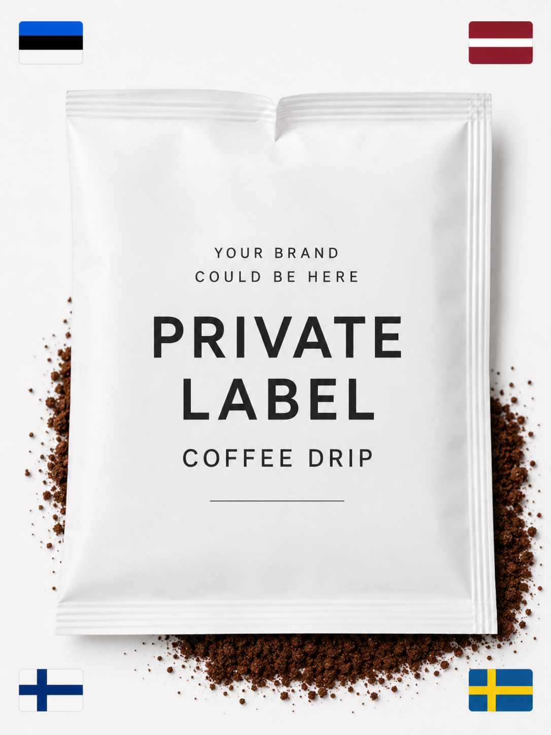 YOU PRIVAT LABEL DRIP COFFEE  COFFEE 30 pcs / Box