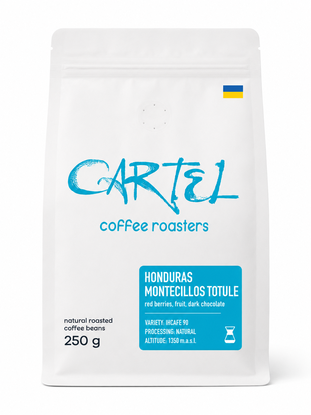 SPECIALTY ROASTED COFFEE CARTEL HONDURAS MONTECILLOS TOTULE 250G