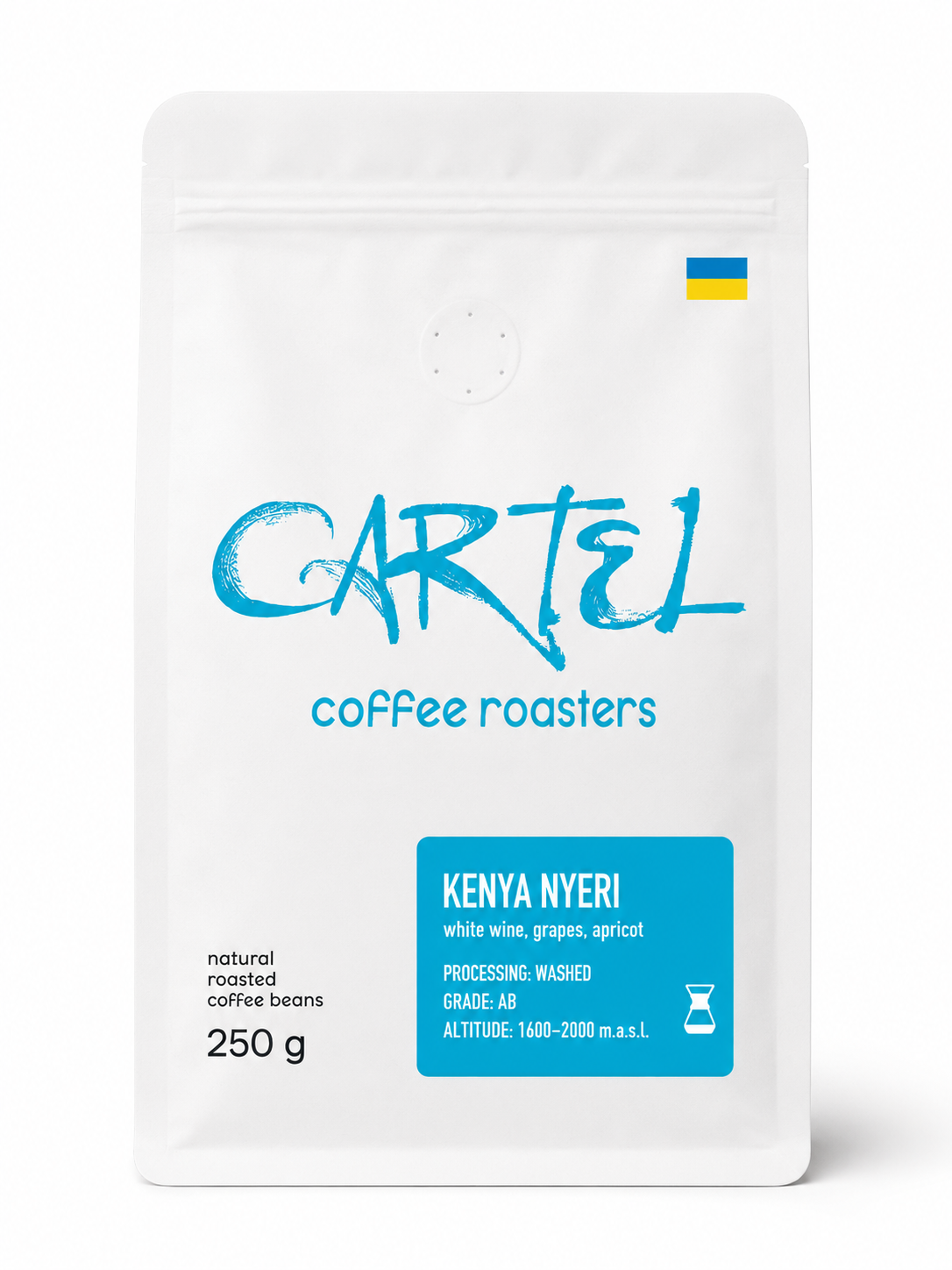 SPECIALTY ROASTED COFFEE CARTEL KENYA NYERI 250G