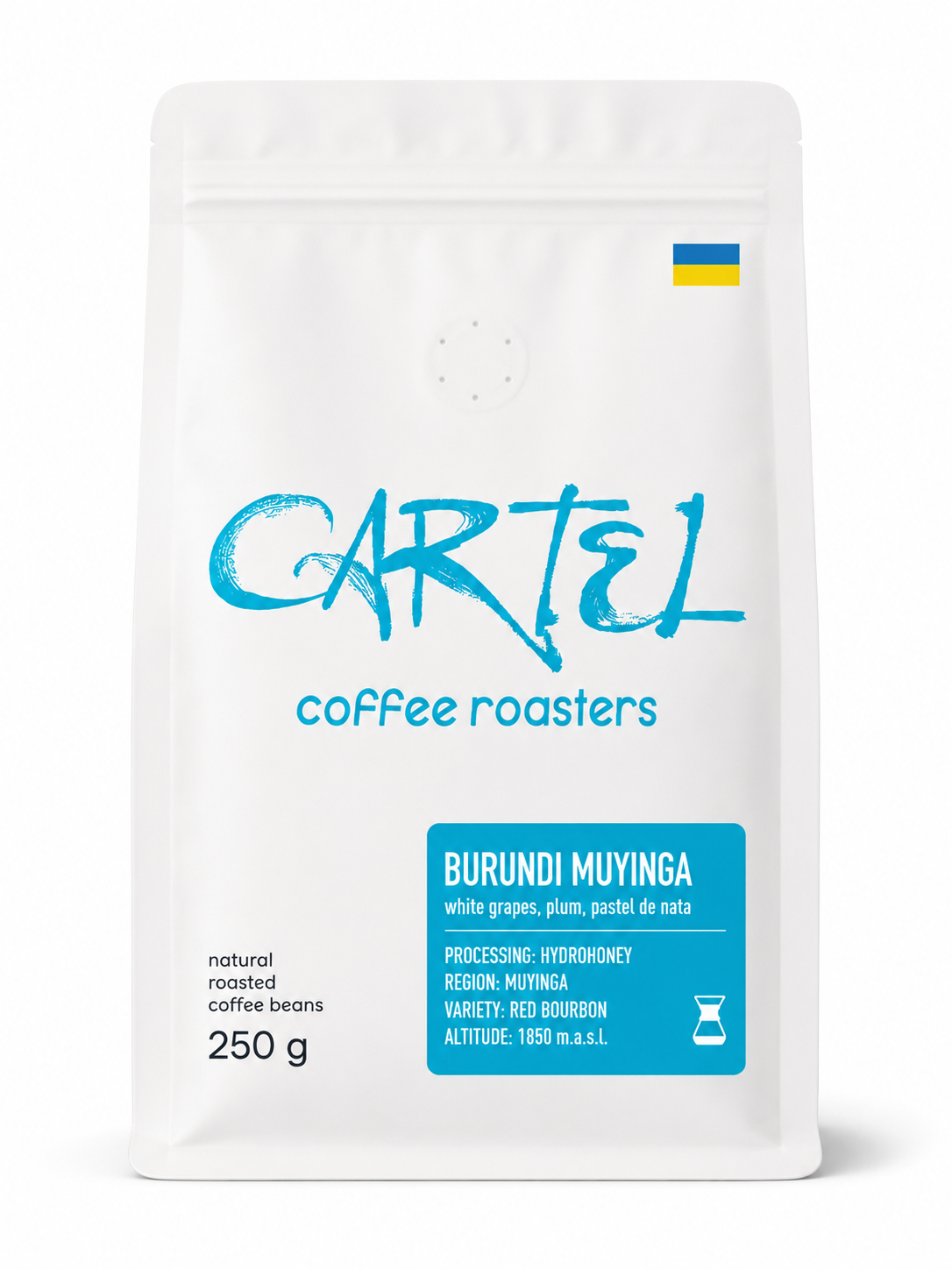 SPECIALTY ROASTED COFFEE CARTEL BURUNDI MUYINGA 250G