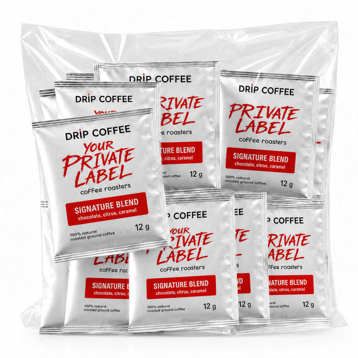 YOU PRIVAT LABEL DRIP COFFEE  COFFEE 30 pcs / Box