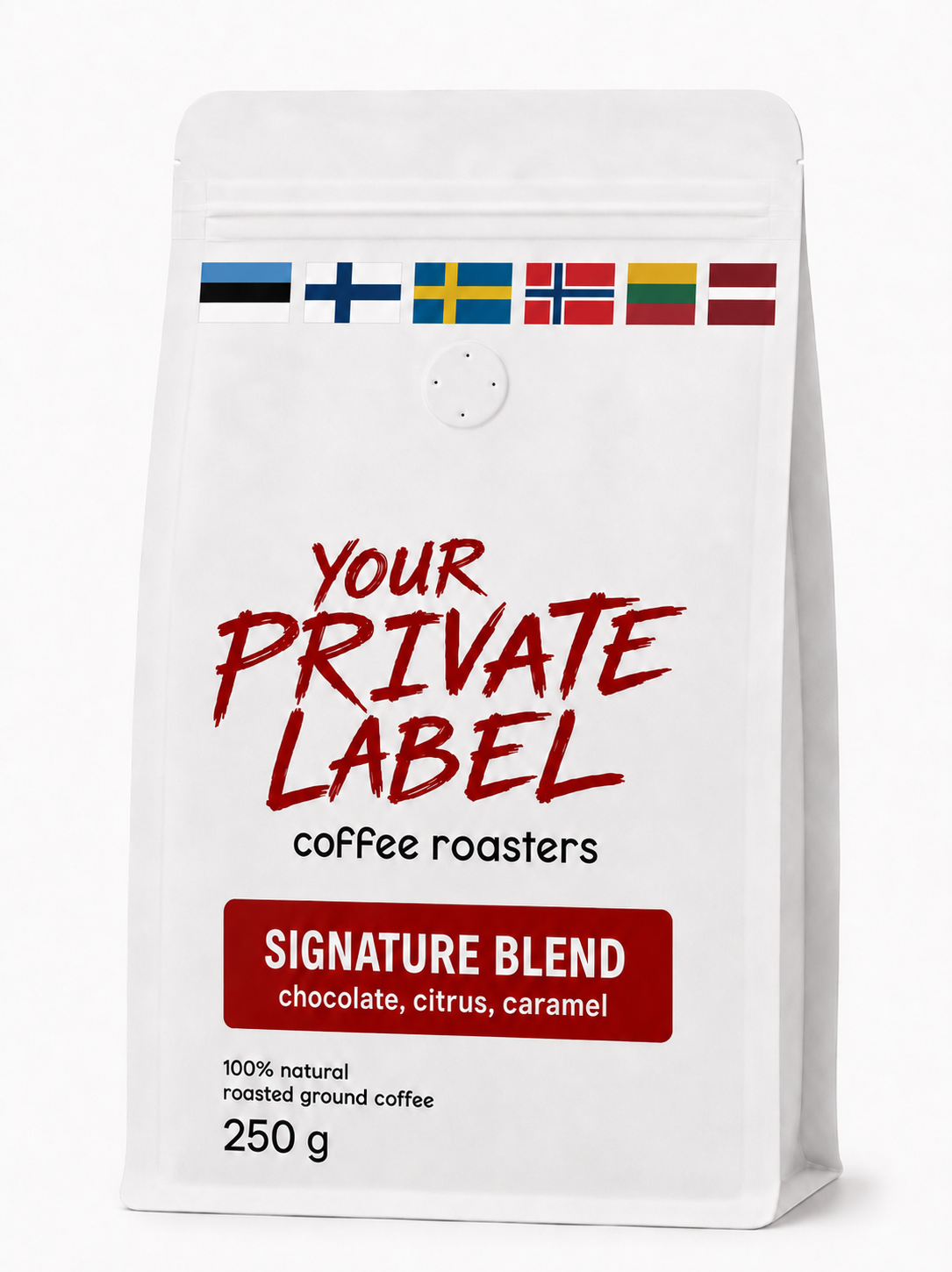 YOU PRIVAT LABEL SPECIALTY ROASTED COFFEE 250g / 1kg
